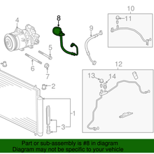 Genuine Toyota Discharge Hose 88703-02860