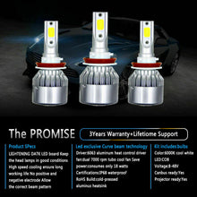 2X H11 LED Headlight Bulb Low Beam 6000K For Chevy Silverado 1500 2500 2007-2015