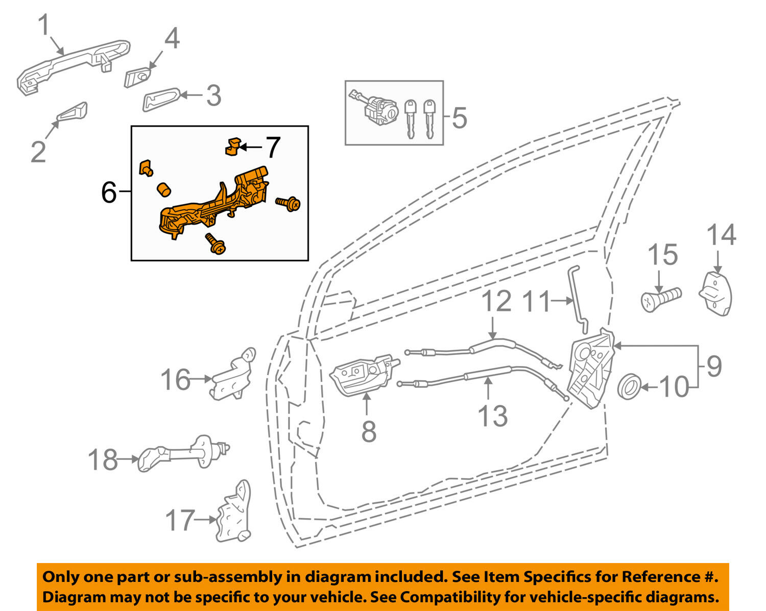 TOYOTA OEM 16-18 Prius Front Door-Handle Base Left 6920247040