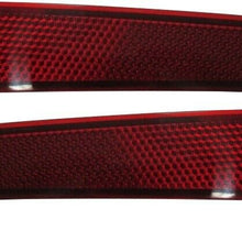 fit TOYOTA COROLLA 2020 SEDAN LEFT RIGHT REAR BUMPER REFLECTORS LIGHT LAMP PAIR