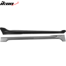 Fits 20-21 Toyota Corolla Sedan Side Skirts Rocker Panel Matte Black 2PC - PP