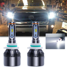 H9 H11 LED High Beam Headlight Bulbs for Toyota Tacoma 2016-up Prius 2010 2011