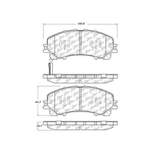 Centric Parts Brake Pad Set 301.17360