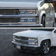 1994-1998 Chevy Silverado Suburban Tahoe CK Chrome Bumper Signal Headlight Lamps
