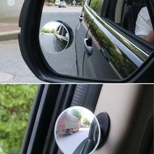 360° Blind Spot Car Side Mirror Stick On Glass Adjustable Safety Len Accessories