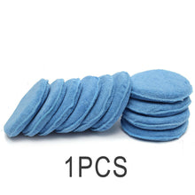 12cm Car Polish Foam Sponge Applicator Cleaning Microfiber Waxing Pads Detailing