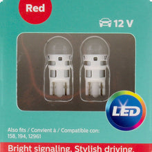 Side Marker Light Bulb-Ultinon Led - Red Philips 168RLED