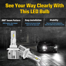 LASFIT LED Headlight Bulbs Conversion Kit 9005 H11 High Low Beam Bright White