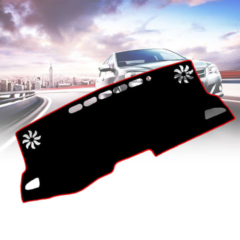 1pc Car Dashboard Dash Mat Cover Black&Red DashMat Sun Pad for Corolla 2019-2020