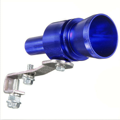 Loud M Blue Exhaust Pipe Oversized Car Turbo Sound Whistle Simulator Roar Maker