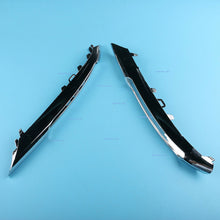 Pair Front Bumper Fog Light Grille Trim fit Mercedes Benz E CLASS W212 2009-2012