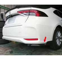 Carbon For TOYOTA Corolla Altis 12th MF Rear Side Bumper Lip Spoiler Splitter