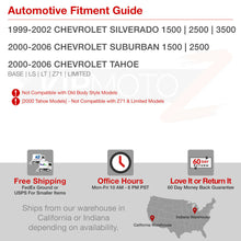 "Factory Style" 1999-2002 Chevy Silverado 1500 2500 3500 Headlights Bumper SET