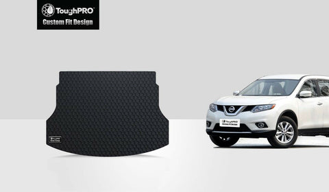ToughPRO Cargo Mat Black For Nissan Rogue All Weather Custom Fit 2014-2020