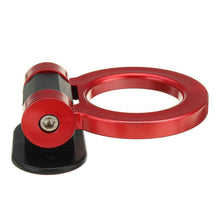 Car Red Ring Track Racing Tow Hook Look Decoration ABS Plastic Universal