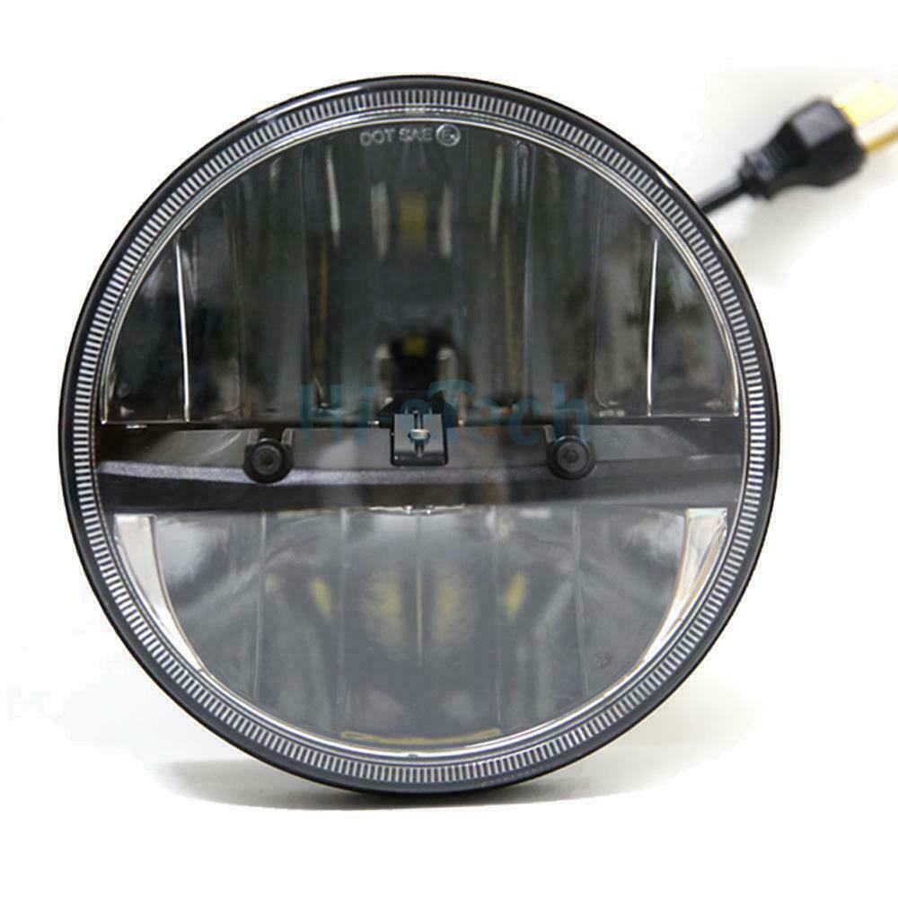 7 Inch Round 45W LED Headlight Hi/Lo Beam for Jeep Wrangler JK TJ LJ (1Pcs)