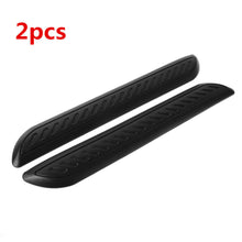 2x Car Stickers Rear Front Bumper Protector Soft Rubber Sheet Plate Protect Trim