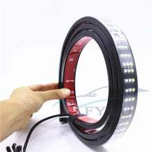 60" Triple Row 450LED 3 Colors Tailgate Flowing Turn Signal Brake Reverse Light