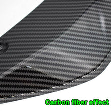 2p Car Sport Carbon Fiber Rear Bumper Fin Canard Splitter Diffuser Spoiler Lip
