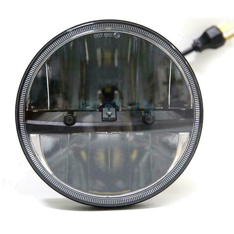 7 Inch Round 45W LED Headlight Hi/Lo Beam for Jeep Wrangler JK TJ LJ (1Pcs)