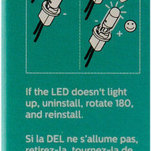 Side Marker Light Bulb-Ultinon Led - Red Philips 168RLED