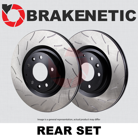 [REAR SET] BRAKENETIC PREMIUM RS SLOTTED Brake Disc Rotors BNP44207.RS
