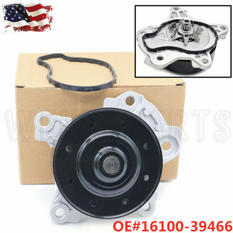 NEW 16100-39466 Engine Water Pump For Toyota Corolla Matrix Scion xD