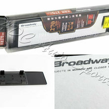 Broadway 270MM Wide Flat Interior Clip On Rear View Clear Mirror Universal 5