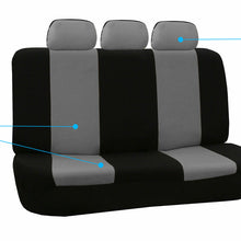 Seat Covers for 3Row 7 Seaters SUV Van Universal Fitment Gray Black
