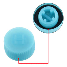 2Pcs High and Low Pressure AC System Blue Valve Cap Air Conditioning Service New