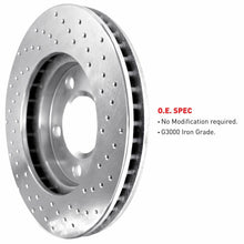 For 2004-2006 Mercedes-Benz E320, E350 Front Rear eLine Drilled Brake Rotors