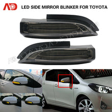 Smoke LED Dynamic Side Mirror Blinker Light For TOYOTA Yaris Auris Camry Corolla