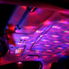 USB Car Interior Atmosphere Neon Light LED Colorful Projector Lamp Accessories