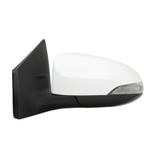 Side Mirror for 14-19 Toyota Corolla Heated Turn Signal Lamp Driver Left WHITE