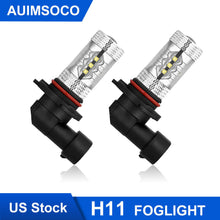 2x H11 H9 H8 LED Fog Light Bulb DRL Driving Lamp 6000K For 2005-2016 Ford Escape