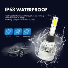 H1 1855W 278250LM White CREE LED Car Headlight High Low Beam Conversion Bulbs 6K