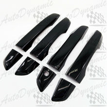 Shiny Black 8pcs Door Handle Covers Fits 2016-2020 Honda Civic No Smart Key hole