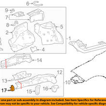 TOYOTA OEM 14-18 Corolla Fender-Bumper Bracket Left 5701402101