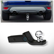 2" Tube Receiver Trailer Tow Hitch Loaded Ball Mount Kit 2" Drop/0.25" Rise C16