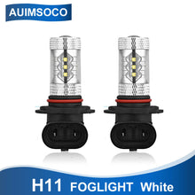 2x H11 LED DRL Bulbs Fog Light 160W 6000k For 2007-2015 Chevrolet Silverado 1500