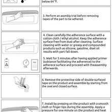 Chrome Trunk Lid Grab Handle Trim Cover S.Steel For Nissan Rogue Sport 2017-2020