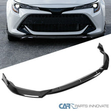 For 19-20 Toyota Corolla Glossy Black Front Bumper Lip Body Kit Spoiler Splitter