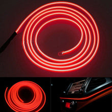 2M 12V EL Wire Red Cold light Neon Lamp Atmosphere Lights Unique Decor Accessory