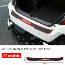 Car Accessories Cover Door Sill Guard Sticker 90*7.2CM Rear Bumper Protector