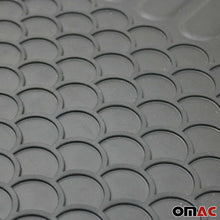 For Nissan Rogue Waterproof Rubber 3D Molded Black Floor Mats Liner 5 Pcs.