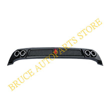 Black Rear Diffuser Bumper Lip Spoiler Exhaust For Toyota Corolla L LE XLE 2020