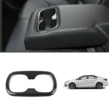 For Toyota Corolla 2019-2020 black titanium inner rear water cup cover trim 1pcs