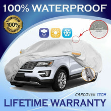 100% Weatherproof Full SUV Cover with Door Zipper For Ford Explorer [2000-2020]