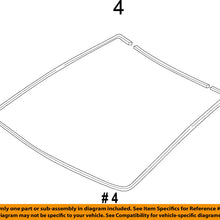 TOYOTA OEM Windshield-Dam 5611750130