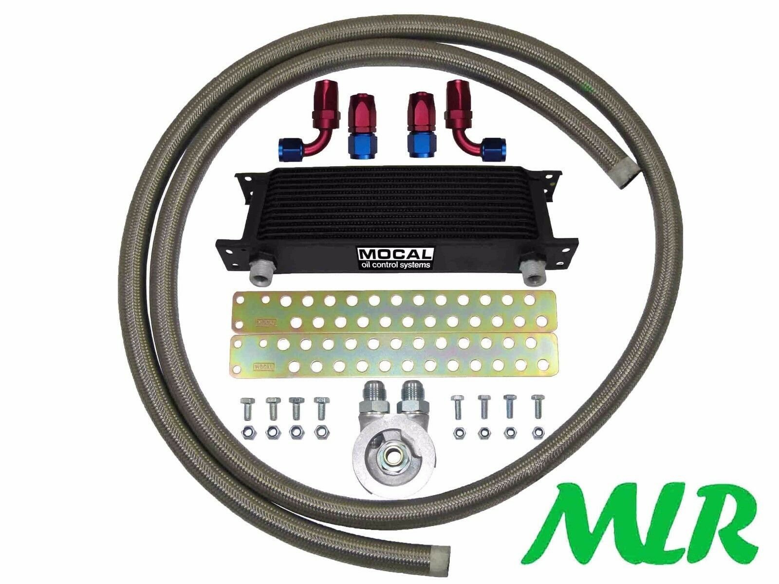 ASTRA CORSA SXI SRI NOVA GTE TIGRA S/STEEL BRAIDED HOSE OIL COOLER KIT ZPMK-M18